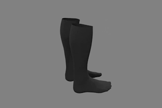create 3d football socks and custom soccer sock design