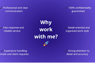 be your virtual assistant for admin tasks