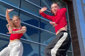do tiktok dance video, music dance video, choreography, challenge, group dance