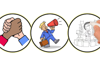 create a custom whiteboard animation doodle explainer video