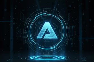 create 3d hologram animation,hologram fan, 3d hologram animation video