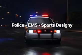 design custom fivem car livery skins police ems and sports in 4k