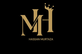 design modern logo in canvas