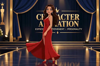 2d animation, 2d cartoon animation and character animation, kids youtube channel