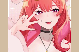 vtuber live2d vtuber rigging vtube studio anime avatar character creator model