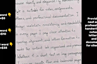 write beautiful handwritten letters, notes and cards