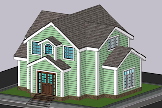 do exterior design, exterior rendering, interior design, interior rendering