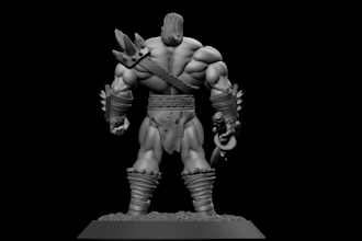 3d sculpt tabletop miniatures, warhammer, dnd, stl, anime zbrush for 3d printing