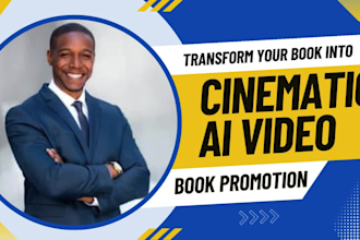 transform your book into a cinematic ai video