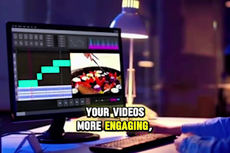 do youtube video, tik tok video editing real editing expert