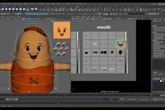 accurate 3d rigger, control rigging, viseme driven lips sync, face arkit