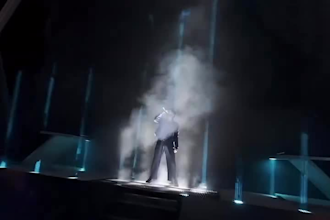 3d concert visual vj loops led wall stage show holographic visual