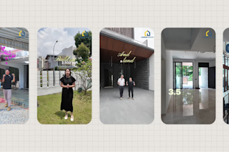 edit your real estate and property tour into tiktok video
