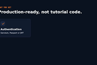 build a secure laravel rest api for your web or mobile app