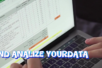 clean, format, analyze and remove error into excel data