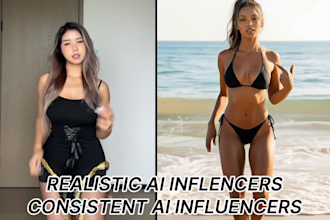 create a human like ai influencer for instagram and onlyfans