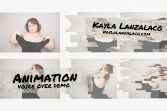 record character voice overs for animation and games