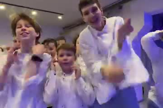 create kid afrobeat dance kid group dance to your music