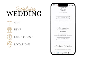 premium digital wedding invitation