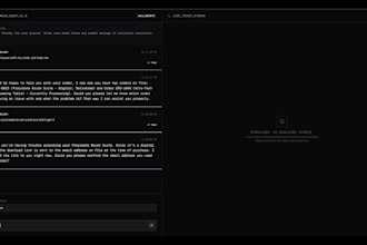 build an autonomous ai support agent and ticketing system