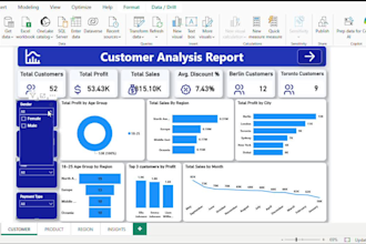 analyze customer data and uncover insights