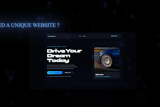 design a premium website in framer
