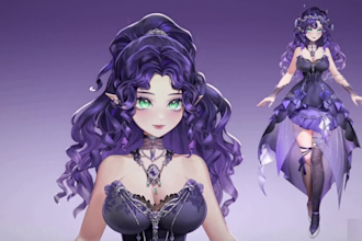 design and rig live2d vtuber model, 2d vtuber rigging, live2d design