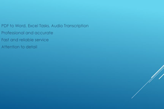 offer translation, transcription,data entry