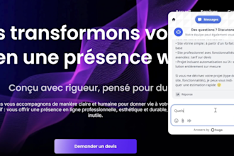 build a professional ai faq chatbot for your website