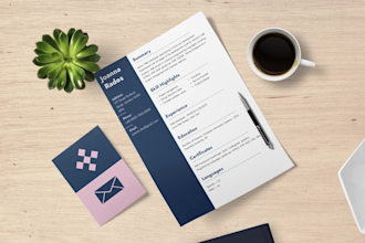 create a europass CV and cover letter for europe jobs