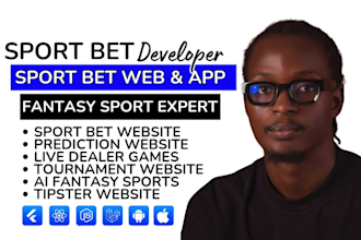 develop sport bet app sport bet website bet app ai sport app with sportsbook API