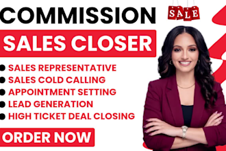sales closer sales representative salesperson b2b high ticket sales online sales