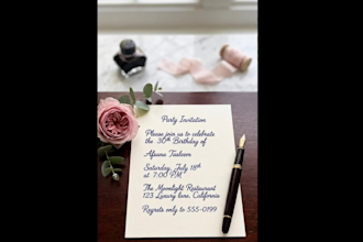 do beautiful cursive handwriting for love letters and valentines