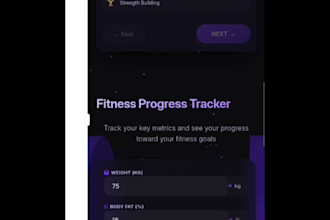 design a premium modern gym fitness website