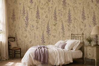 create vintage ai pattern artwork for wallpaper and home decor