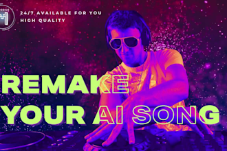 recreate or remake your ai song with high quality