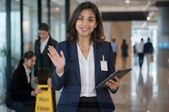 create ai video for corporate training , elearning course video, ai spoke person
