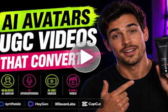 ai avatar ugc ads ai spokesperson ads broll gen meta reels synthesia elevenlabs