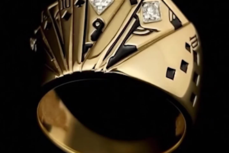 create high end ai jewelry photography with luxury models
