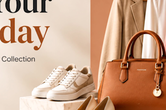 design a professional website banner, web slider and shopify banner