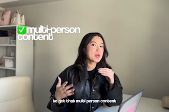 female content creator ugc videos for tiktok, instagram, and facebook ads