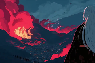 create stunning ai nature music  , ai anime music video, lyric video