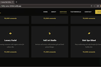 build a stunning luxury website for your business