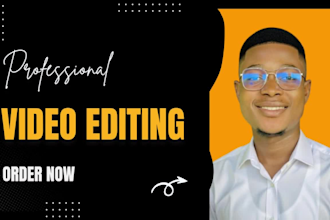be your professional video editor for youtube, instagram, tiktok reels editor