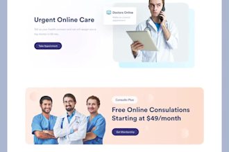 hipaa healthcare website wordpress medical website clinic website doctor website