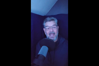 record broadcast quality voice over for business or personal