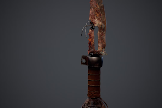 create a 3d weapon assets for games