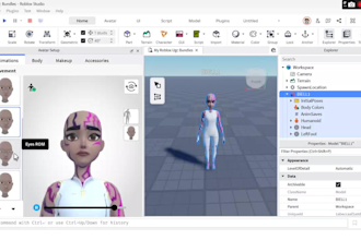 make roblox ugc bundle r15, r6 with proper caging with clean topology