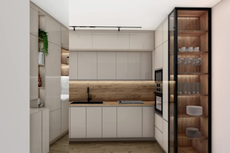 design a functional and modern kitchen