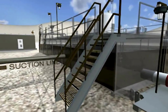 create 3d industrial animation engineering oil and gas animation
